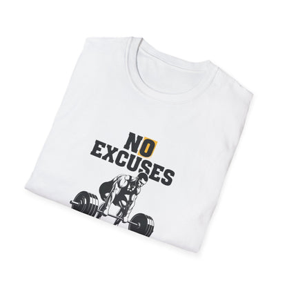 No Excuses Weightlifting T-Shirt